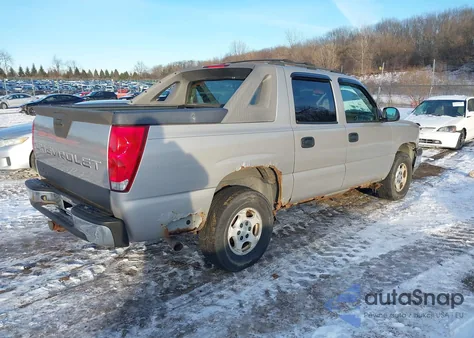 2005 Chevrolet Avalanche 1500 Ls z USA, uszkodzony, nr VIN 3GNEC12Z35G221648